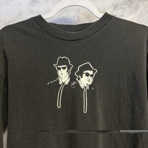 Vintage Blues Brothers House of Blues T Shirt Mens XL Black Y2K 90s Cronies